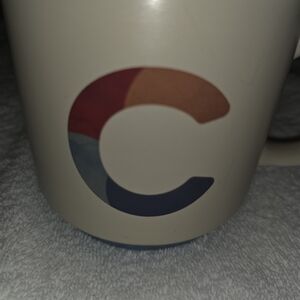 Fringe Studio Multicolor Mug with C Design